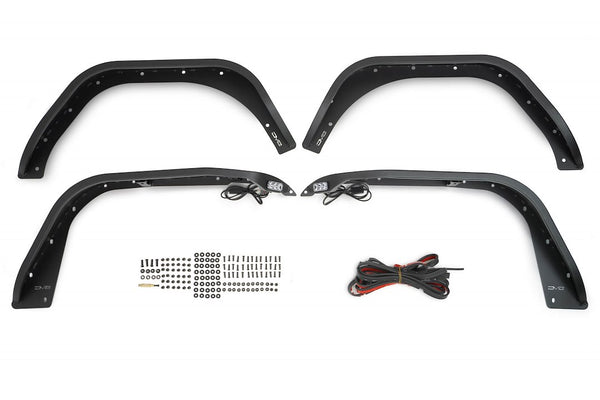 DV8 Offroad Slim Fender Flares (MPN: FDJL-07)