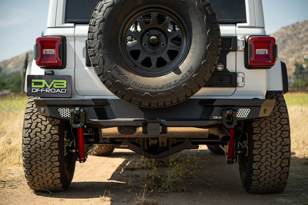 DV8 Offroad MTO Series Jeep Wrangler Rear Bumper (MPN: RBJL-13)