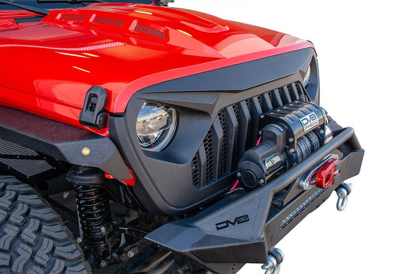 DV8 Offroad Grille With Angry Eye Design (MPN: GRJL-01)