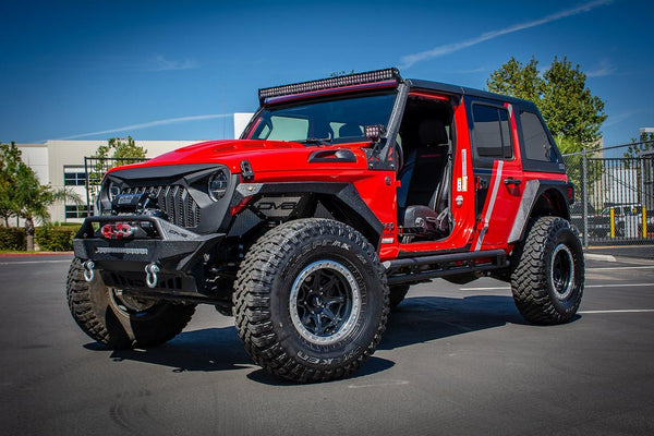 DV8 Offroad Grille With Angry Eye Design (MPN: GRJL-01)