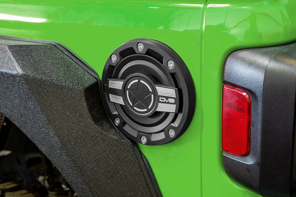 DV8 Offroad Fuel Door (MPN: D-JL-190004-MIL)