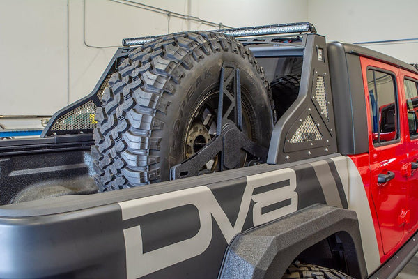 DV8 Offroad Spare Tire Carrier (MPN: TCGL-02)