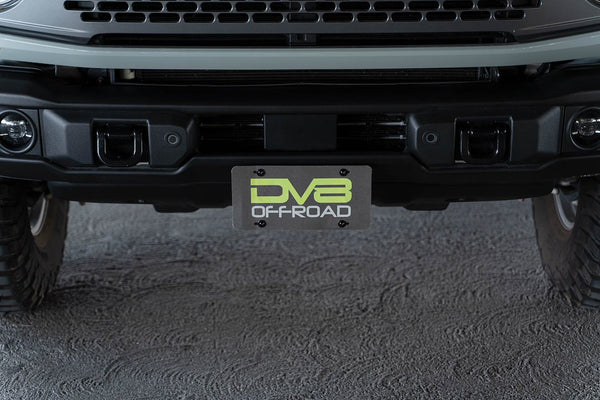 DV8 Offroad License Plate Bracket (MPN: LPBR-04)