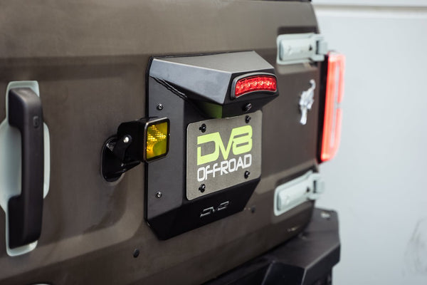 DV8 Offroad License Plate Relocation Kit (MPN: TSBR-01)