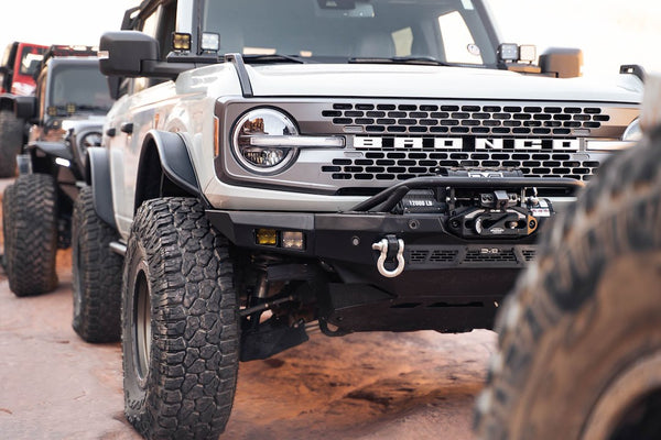DV8 Offroad Spec Series Winch Front Bumper (MPN: FBBR-05)