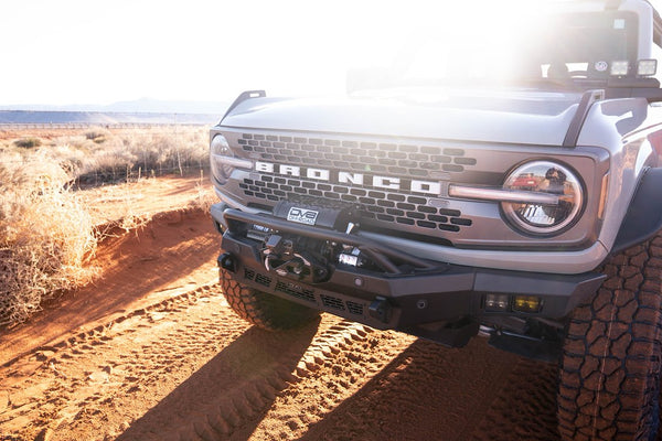 DV8 Offroad Spec Series Winch Front Bumper (MPN: FBBR-05)