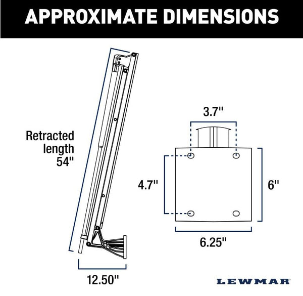 Lewmar Vector Manual Shallow Water Anchor (MPN: 2024008743)