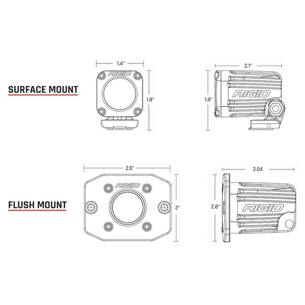 Rigid Lighting Ignite LED Fog Light (MPN: 20511)