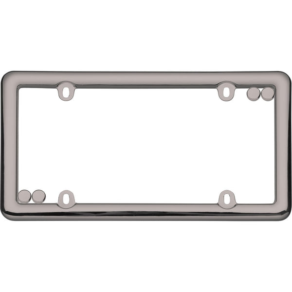 Cruiser Black Chrome License Plate Frame (MPN: 20680)