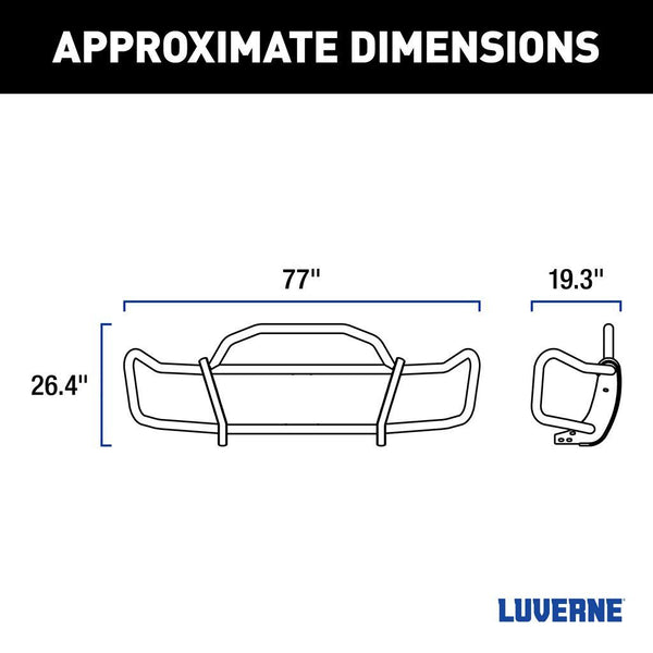 Luverne SolidShield Grille Guard (MPN: 208810)