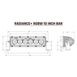 Rigid Lighting Radiance+ LED Light Bar (MPN: 210053)