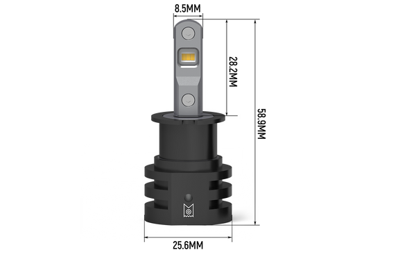 ARC Lighting Tiny Monster Concept Series H3 LED Bulbs (MPN: 21031)