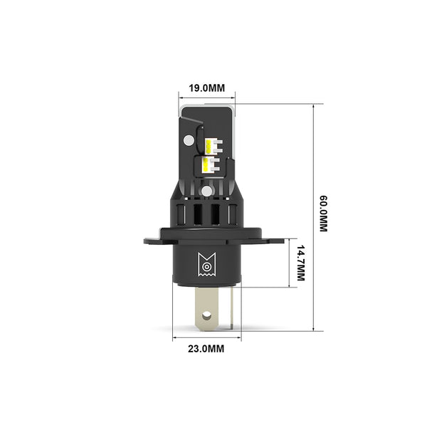 ARC Lighting Tiny Monster Concept Series H4 LED Bulbs (MPN: 21041)