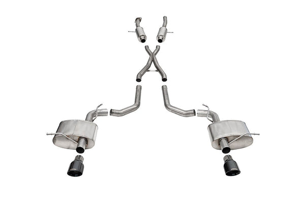 Corsa Performance Dodge Durango Hellcat Exhaust System (MPN: 21195BLK)