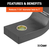 CURT Trailer Hitch Ball Shank Reducer (MPN: 21200)