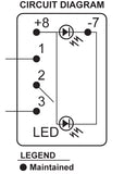 Blue Sea Multi Purpose Switch (MPN: 2146-BSS)