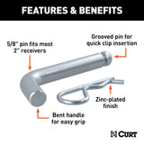 CURT Trailer Hitch Pin (MPN: 21504)