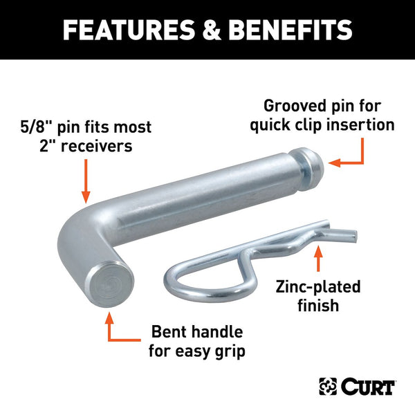 CURT Trailer Hitch Pin (MPN: 21504)