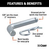 CURT Trailer Hitch Pin (MPN: 21505)