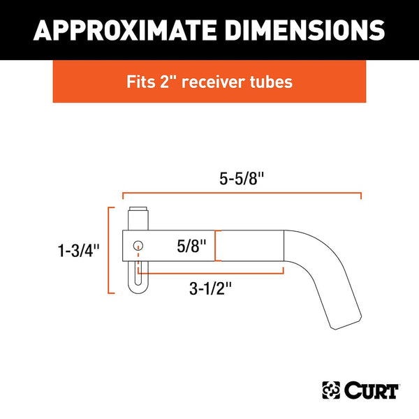 CURT Trailer Hitch Pin (MPN: 21551)