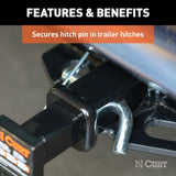 CURT Trailer Hitch Pin Clip Set (MPN: 21602)