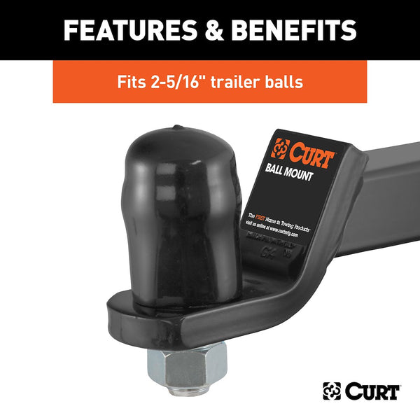 CURT Trailer Hitch Ball Cover (MPN: 21811)