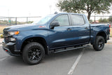 Raptor Series Slide Track Running Boards (MPN: 2204-0379BT)