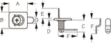 Sea-Dog Lock Cylinder (MPN: 221831-1)