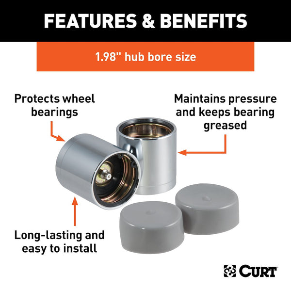 CURT Trailer Wheel Bearing Protector (MPN: 22198)