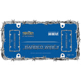 Cruiser License Plate Frame Barbed Wire II (MPN: 22230)