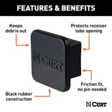 CURT Trailer Hitch Cover (MPN: 22272)