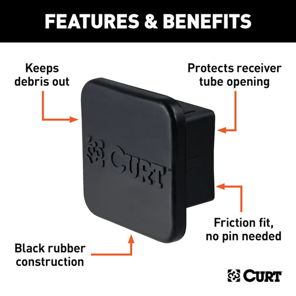 CURT Trailer Hitch Cover (MPN: 22272)