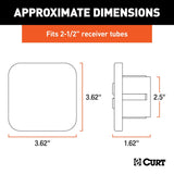CURT Trailer Hitch Cover (MPN: 22277)