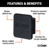 CURT Trailer Hitch Cover (MPN: 22277)
