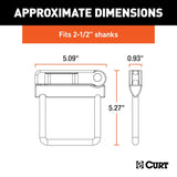 CURT Anti Rattle Hitch Clamp (MPN: 22320)