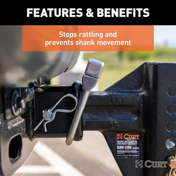 CURT Anti Rattle Hitch Clamp (MPN: 22320)