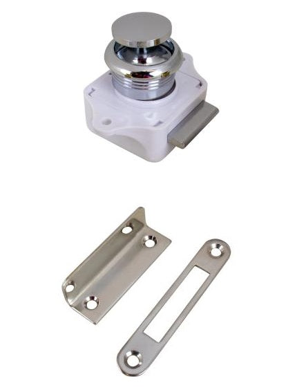 Sea Dog Push Button Rim Latch (MPN: 224300-1)