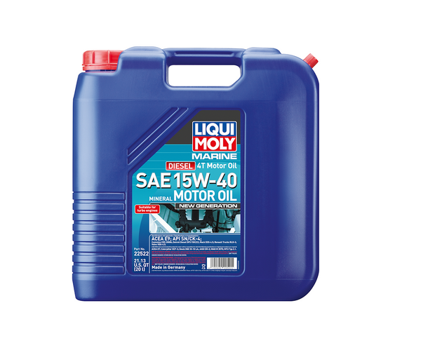Liqui Moly Marine Diesel 4T Oil (MPN: 22522)