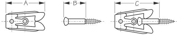 Sea Dog Door Catch (MPN: 227023-1)