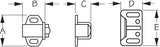 Sea-Dog Corporation Door Catch (MPN: 227108-1)