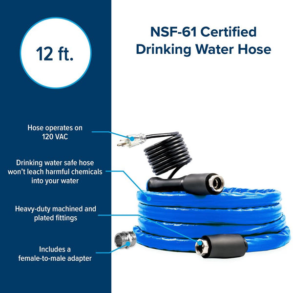 Camco Heated Drinking Water Hose (MPN: 22920)