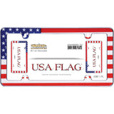 Cruiser License Plate Frame With American Flag (MPN: 23003)