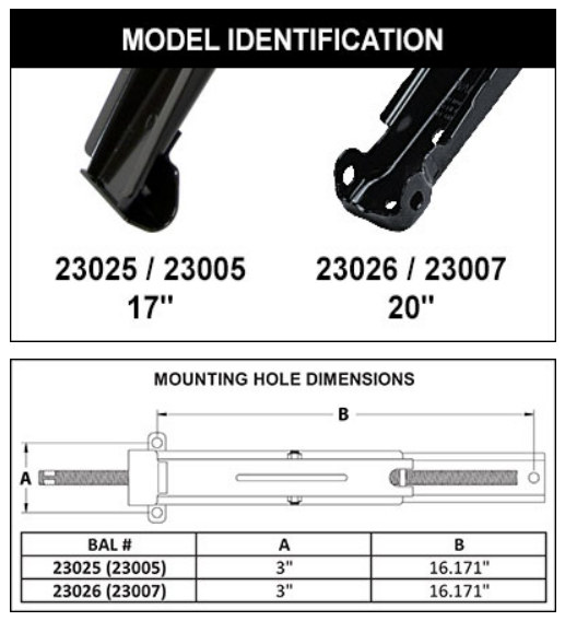 BAL RV C Jack Stabilizer for Trailers (MPN: 23007)