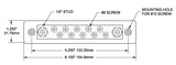 Blue Sea Common Busbar (MPN: 2301-BSS)