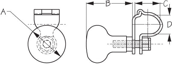 Sea-Dog Steering Wheel Knob (MPN: 230106-1)