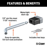 CURT Trailer Hitch Locking Pin (MPN: 23020)