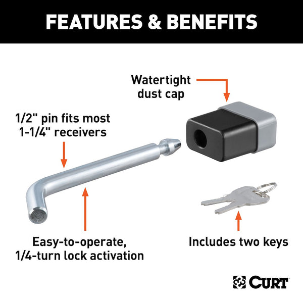 CURT Trailer Hitch Locking Pin (MPN: 23020)