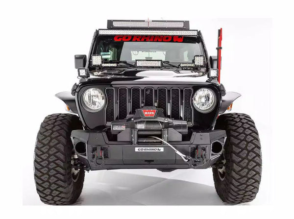 Go Rhino Trailline Winch Ready Front Bumper (MPN: 230211T)
