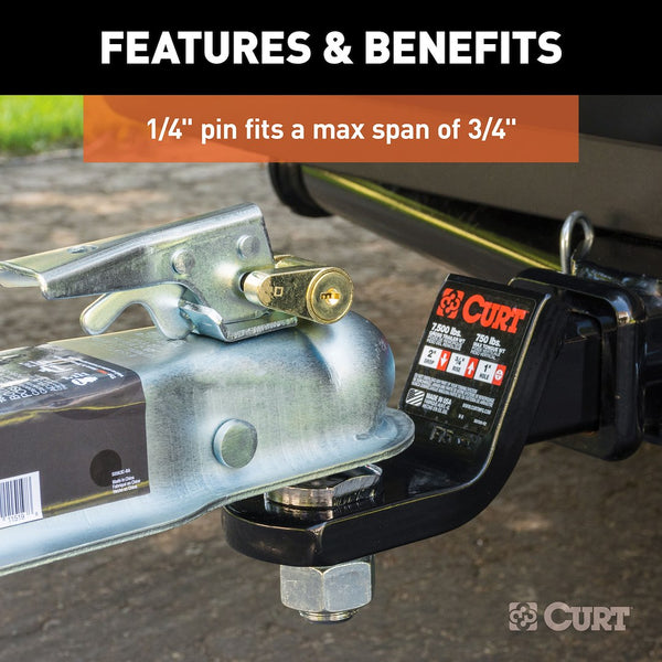 CURT Trailer Coupler Lock (MPN: 23022)