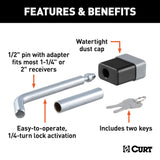 CURT Trailer Hitch Lock Pin (MPN: 23024)